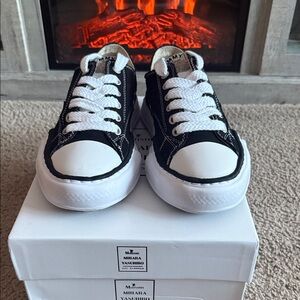 Maison Mihara Yashuiro Peterson OG Sole Canvas Low